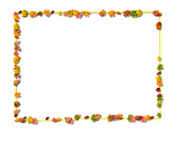 Thanksgiving Borders Microsoft Word Clipart Happy