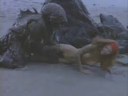 Terrified Girl Attacked By Monster On The Beach - Mainstream Movie Scene -  NonkTube.com