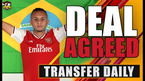 Ighalo's man utd dream ends with cavani's arrival. Arsenal Sign Brazilian Star Everton For 36m Done Deal Transfer Daily Youtube