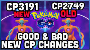 New Speculated Cp Rework Numbers For Pokemon Go New Cp For Deoxys Blissey Lapras More