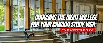 college for your canada study visa