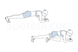 Spiderman Plank Illustrated Exercise Guide