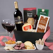 wine gift baskets delivered