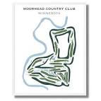 Buy the best printed golf course Moorhead Country Club, Minnesota ...