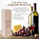 Amazon.com: Personalized Wooden Wine Boxes for Gifts - Custom Wine ...