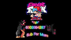 Maybe you would like to learn more about one of these? Ugh Friday Night Funkin Ost Roblox Song Id Code Youtube