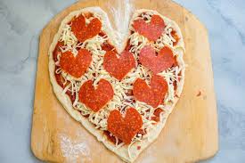 heart shaped pepperoni pizza recipe