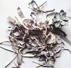 shredded paper fill without a shredder