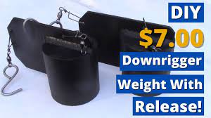 make your own diy downrigger weights