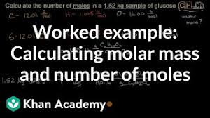 molar m molecular weight and