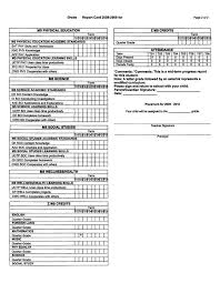 Sample Progress Report Card Template       Free Documents in PDF  Word Education Next