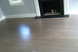 staining hardwood floors gray