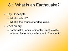 In this module we shall focus on venn diagram. Earthquake