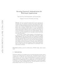 Ask question asked 4 years, 2 months ago. Pdf Securing Password Authentication For Web Based Applications