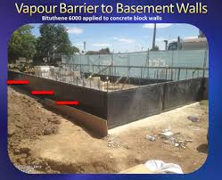 vapour barrier for concrete basement