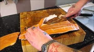 how to fillet a rainbow trout the