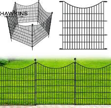 no dig decorative outdoor garden fence