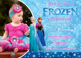 Disney Frozen Birthday Party Invitation By