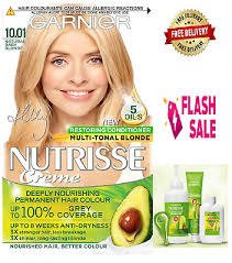 Do not use if you've already had a reaction to a hair color product or if scalp is sensitive, itchy or damaged. Garnier Nutrisse Blonde Hair Dye Permanent 10 01 Natural Baby Blonde 7 29 Picclick Uk