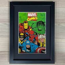 Buy Marvel Comic Book Cover Framed Art
