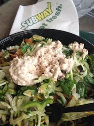 subway tuna salad picture of subway