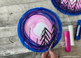 fun easy tree painting for kids