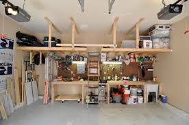 diy overhead garage storage ideas