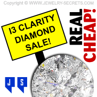 I3 Clarity Diamond Sale Jewelry Secrets