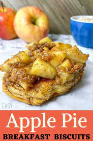 amazing apple pie breakfast biscuits