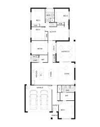 Narrow Lot Home Designs Hallmark Homes