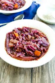 red cabbage soup incredible happy