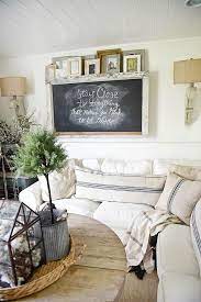 27 rustic farmhouse living room décor