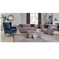 Quality On Back Fabric Sofa Suite