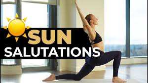 beginner yoga sun salutation flow