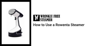 how to use a rowenta steamer steb by