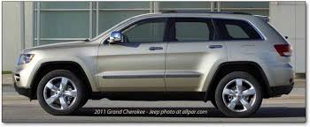 2011 Jeep Grand Cherokee Suv Standard Features