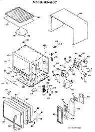 It contains the wiring diagrams and schematic for the unit. Ge Je1455g01 Countertop Microwave Parts Sears Partsdirect