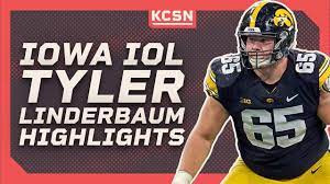 Iowa IOL Tyler Linderbaum Highlights ...