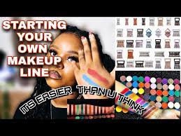 how to start your own makeup cosmetic