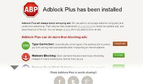 Which blocks website trackers and malicious downloads attached to them. Adblock Plus And A Little More New First Run Page
