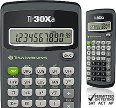 ti 30xa scientific calculator