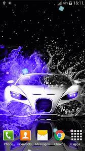 live wallpaper for android neon cars