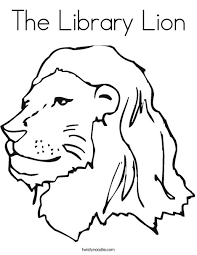 We have plenty of stunning lion coloring pages to. The Library Lion Coloring Page Twisty Noodle