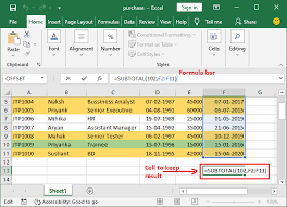 how to count colored cells in excel