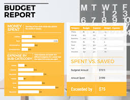 Budget Report Template Venngage