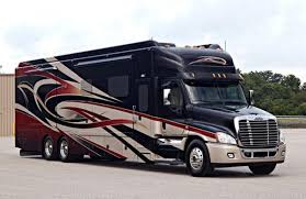 insane rvs are built out of semi trucks