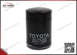 High Filtration Oil Filter 90915 Td004 For Toyota Oil Filter