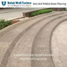 pebble stone external flooring