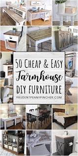 Easy Diy Farmhouse Furniture Ideas