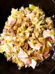 cajun smothered cabbage with en